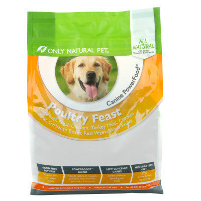 Only Natural Pet Canine PowerFood Poultry Feast 4.5lb