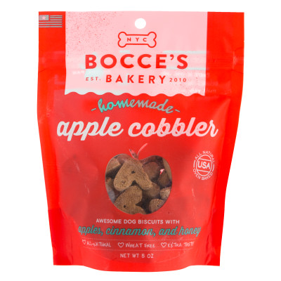 Bocce's Bakery Apple Pie Cobbler Dog Treat - Natural, Apples, Cinnamon Honey