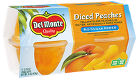 Del Monte® Diced Peaches No Sugar Added