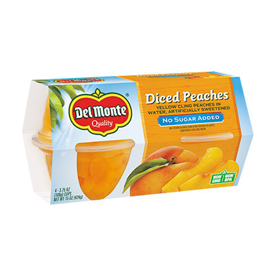 Del Monte® Diced Peaches No Sugar Added
