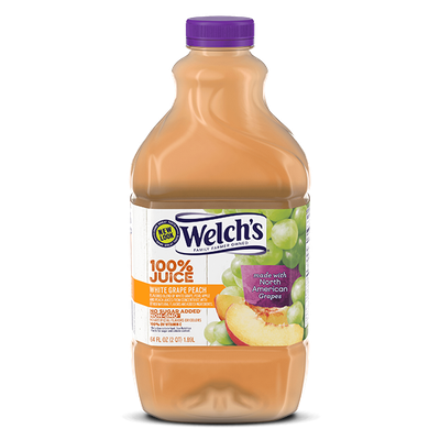 Welch's® 100% Juice White Grape Peach