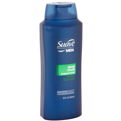 Suave® Mens Deep Clean Shampoo with Bonus Pump