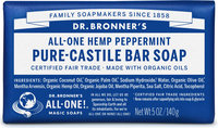 Dr. Bronner's All-One Hemp Peppermint Pure-Castile Bar Soap