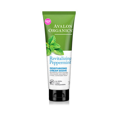 Avalon Organics Revitalizing Peppermint Moisturizing Cream Shave