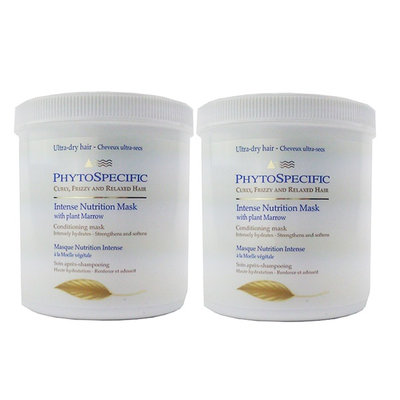 Phyto PhytoSpecific Intense Nutrition Mask Pro Size Pack of Two - 16.9 oz x 2