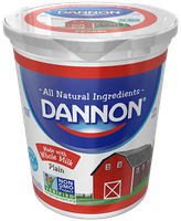 Dannon® All Natural Plain Whole Milk Yogurt