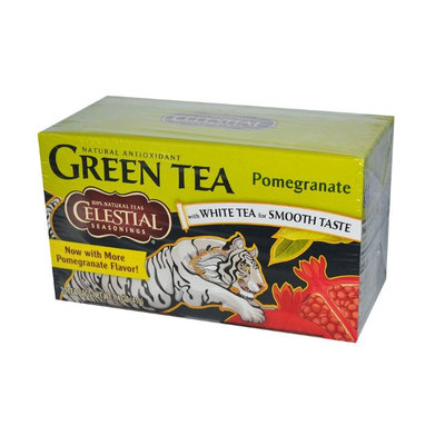 Celestial Seasonings® Green Tea Pomegranate with White Tea