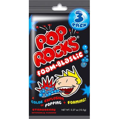 Pop Rocks Foam Blastic Candy Strawberry