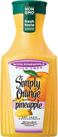 Simply Orange® Pulp Free with Pineapple Juice