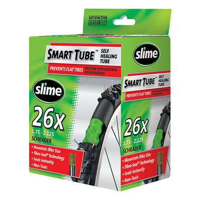 Slime Self Healing MTB Inner Tube - 26 x 1.75 - 2.1 Schrader Valve