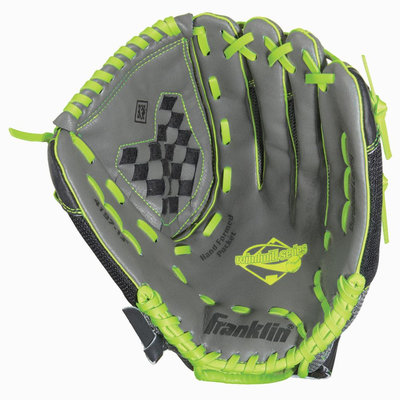 Franklin Sports 13.0 Gray/Lime Mesh PVC Windmill Series Right Handed Glove
