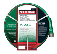 Craftsman Heavy Duty Neverkink Self-Straightening Hose- 50Ft.
