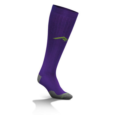 Cam Consumer Products, Inc. Marathon Tall Compression Sock 217 SM, Purple