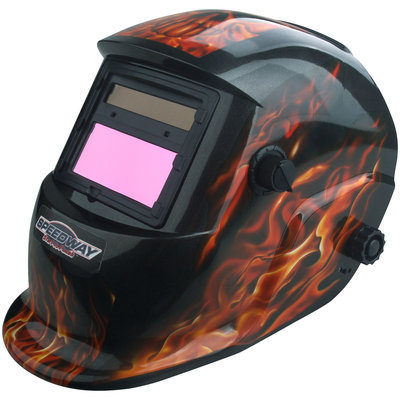 Speedway 7664 Solar Powered Auto Darkening Welding Helmet