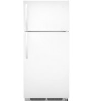 Frigidaire FFHT1614QW 16.0 cu. ft. Top Freezer Refrigerator with Wire Shelves, Humidity Controlled Crisper Drawers, Energy Star Qualification, Bright Interior Lights and Reversible Door: White