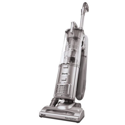 Shark - Navigator Self-propelled Bagless Upright Vacuum - Silver