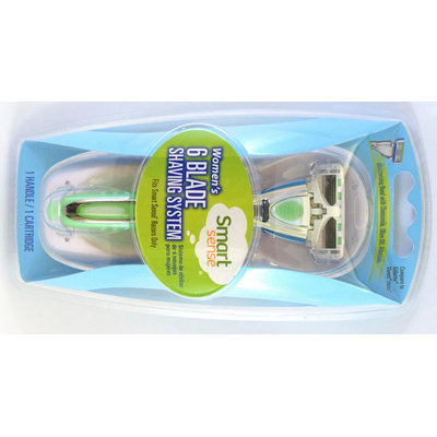 Mygofer Razor Triple Blade with Lubricating Strip Women's Disposable 6 razors