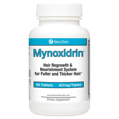 NexGen Biolabs Mynoxidrin Hair Regrowth & Nourishment System (90 Count)