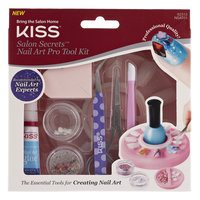 Kiss Nail Products, Inc. Kiss Salon Secretsa ¢ Nail Art Pro Tool - Complete Kit, 0.10 Oz