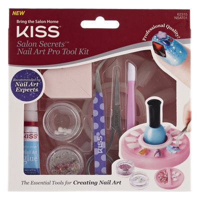 Kiss Nail Products, Inc. Kiss Salon Secretsa ¢ Nail Art Pro Tool - Complete Kit, 0.10 Oz