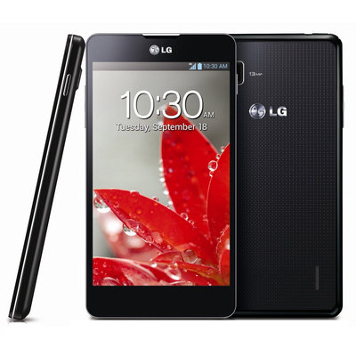 Advance Wallcovering Dist. Inc. LG Optimus G E977 32GB Unlocked GSM 4G LTE Quad-Core 13MP Cell Phone - Black