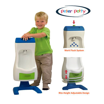 Grow'n Up Ltd Peter Potty Flushable Toddler Urinal