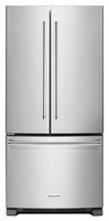 KitchenAid KRFF302ESS 22.0 Cu. Ft. Stainless Steel French Door Refrigerator
