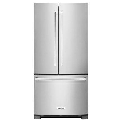 KitchenAid KRFF302ESS 22.0 Cu. Ft. Stainless Steel French Door Refrigerator