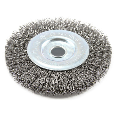 Forney Welding - 72742 - 4Inx1/2 Arbor Coarse Crimp Wire - Part#: 72742