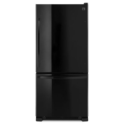 Kenmore 19 cu. ft. Single Door Bottom Freezer - Black