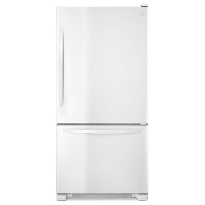 Kenmore 22 cu. ft. Single Door Bottom Freezer - White