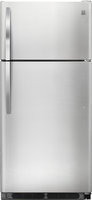 Kenmore 18 cu. ft. Top Freezer Refrigerator w/ Glass Shelves - Stainless Steel