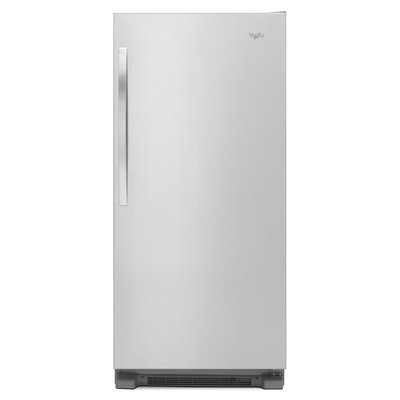 Whirlpool - Sidekicks 17.7 Cu. Ft. Refrigerator - Monochromatic Stainless-steel
