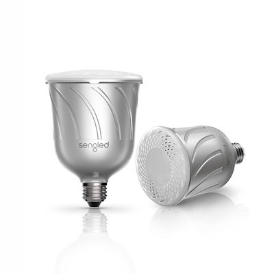 Wd Navarre Online Fulfill Sengled - Pulse 15w Dimmable Br-30 Led Light Bulbs, 55w Equivalent (2-count) - Pewter/soft White