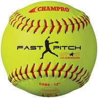Champro Sports Champro Asa Game Fp Softball Yellow 12In Dz