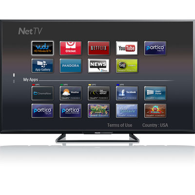 Philips 55pfl4609 55 1080p Led-lcd Tv - 169 - Hdtv 1080p - Atsc - 178° / 178° - 1920 X 1080 - Dts Trusurround, Dolby Digital - 3 X Hdmi - USB - Ethernet - Wireless Lan - Dlna (55pfl4609-f7)