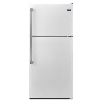 Maytag MRT318FZDH 18.2 Cu. Ft. White Top Freezer Refrigerator