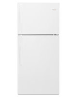 Whirlpool - 19.2 Cu. Ft. Top-freezer Refrigerator - White
