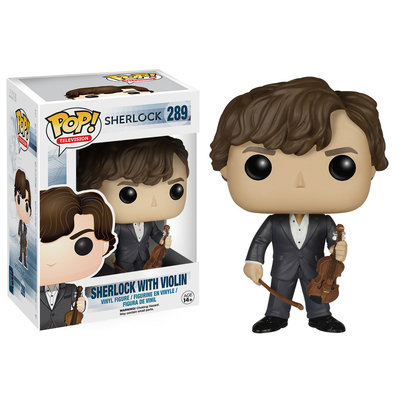Pop Vinyl Sherlock Holmes with Violin Pop! Vinyl Figure