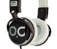 Bello Bell'O Over-Ear Headphones with Microphone - Brown/Tan