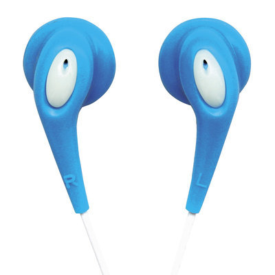 Naxa - Hi-Fi Super Bass Digital Stereo Earphones - Blue