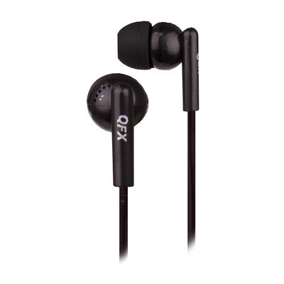 QuantumFX - Noise Isolation Earbuds - Black Licorice