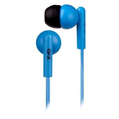 QuantumFX - Noise Isolation Earbuds - Blue