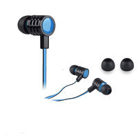 QuantumFX - Universal Handsfree Earphones with In-Line Microphone - Blue