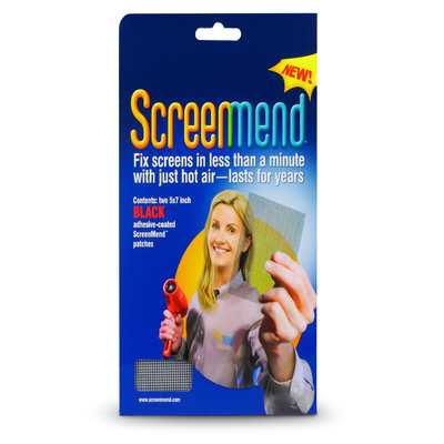 Screenmend 5X7in Screen Patch in Black (857101004532)