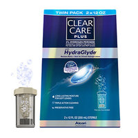 Clear Care Plus HydraGlyde Cleaning and Disinfecting Solution, 2 pk, 24 fl oz