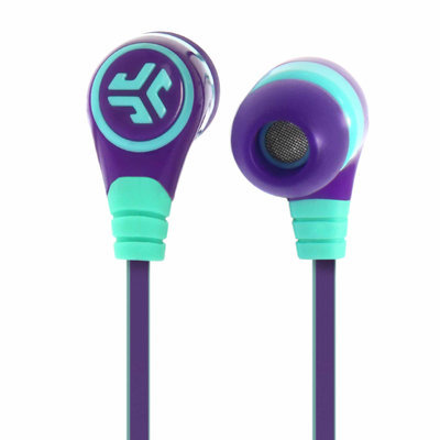JLab JBuds Diego Earbuds, Purple/Teal
