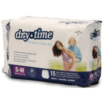 MEDLINE MSC23001A DryTime Disposable Protective Underwear
