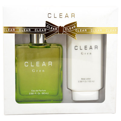 Clear Gren by Intercity Beauty Company for Women - 2 Pc Gift Set 2.82oz EDP Spray, 3.38oz Body Lotion