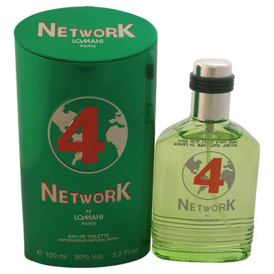 Lomani Network 4 Men's 3.3-ounce Eau de Toilette Spray